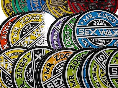 Sex Wax Mr. Zogs Logo Sticker – Quality Surfboards Hawaii