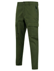 TOKYO LAUNDRY 'ALMAGRO' STRETCH COTTON BLEND MULTI-POCKET CARGO TROUSERS