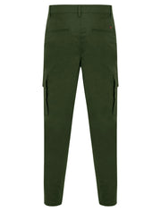 TOKYO LAUNDRY 'ALMAGRO' STRETCH COTTON BLEND MULTI-POCKET CARGO TROUSERS