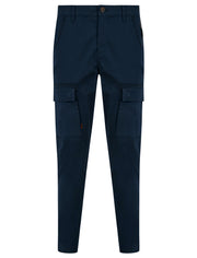 TOKYO LAUNDRY 'ALMAGRO' STRETCH COTTON BLEND MULTI-POCKET CARGO TROUSERS