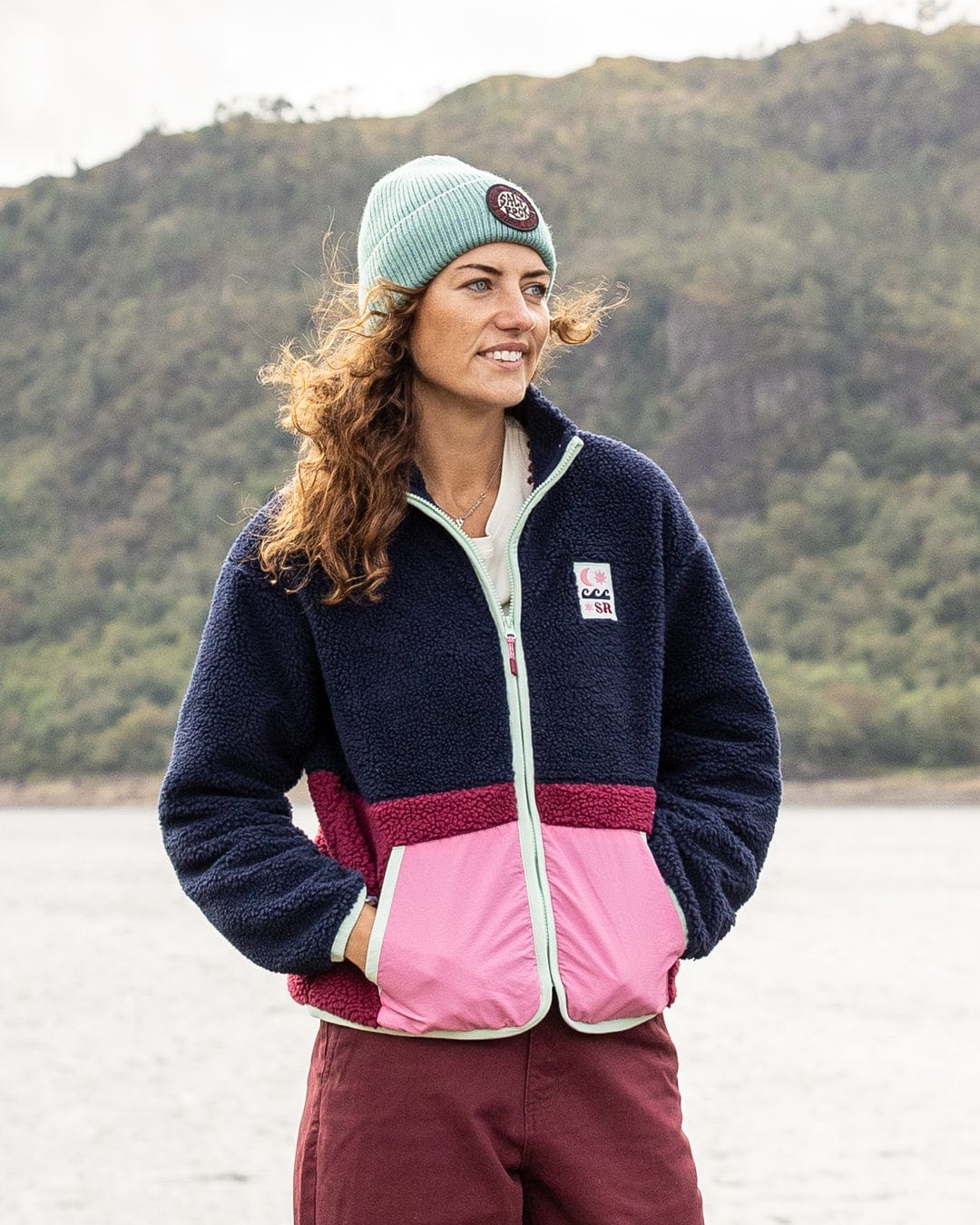 SALTROCK EMERY STAR WOMENS BORG FLEECE