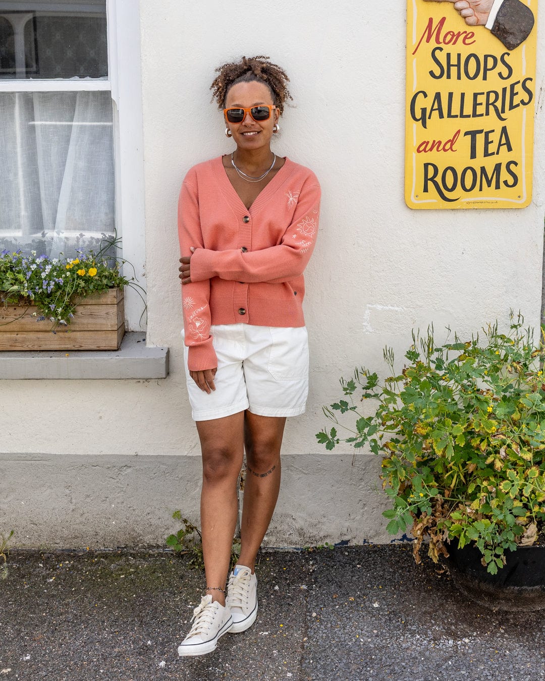 SALTROCK 'OGDEN' WOMENS LONGLINE CHINO SHORT