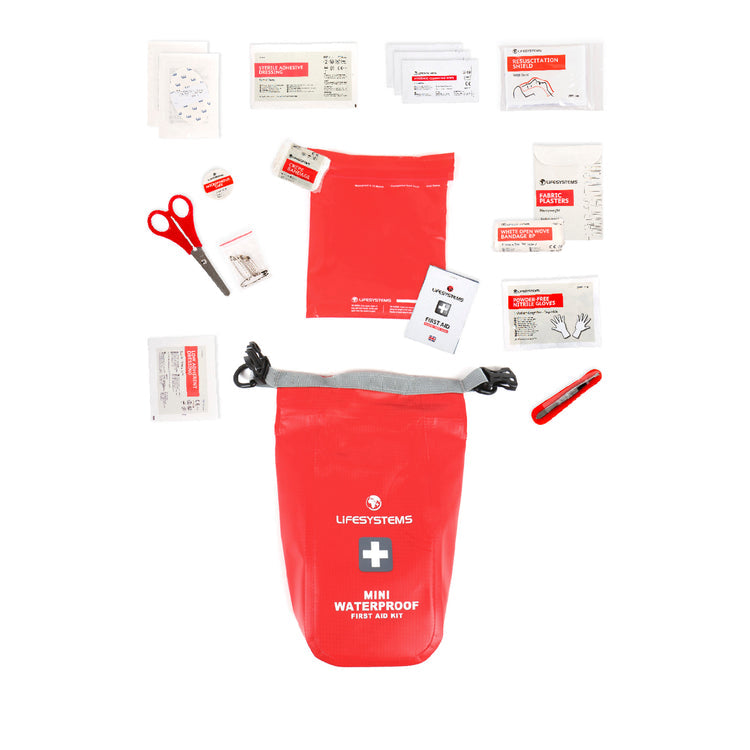 LIFESYSTEMS MINI WATERPROOF FIRST AID KIT