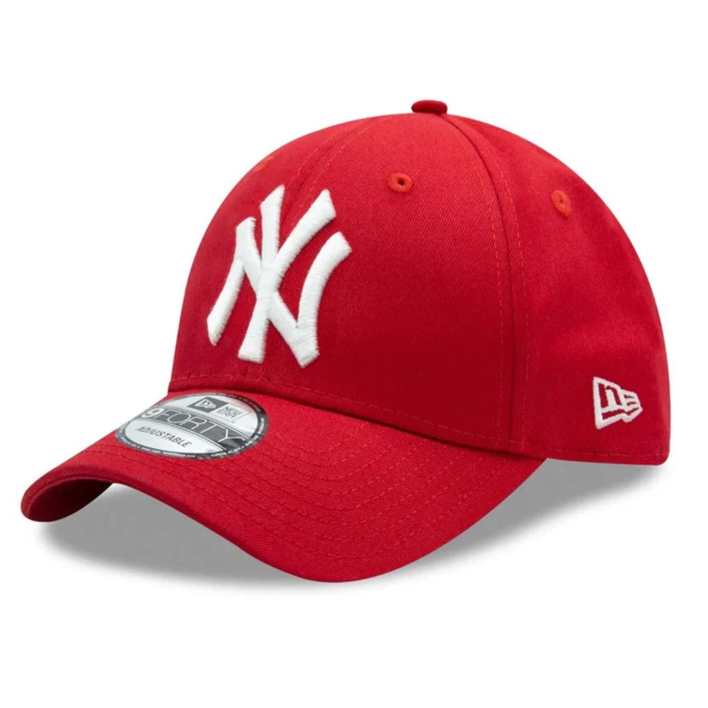 New Era 9FORTY Yankees Cap - Red/White