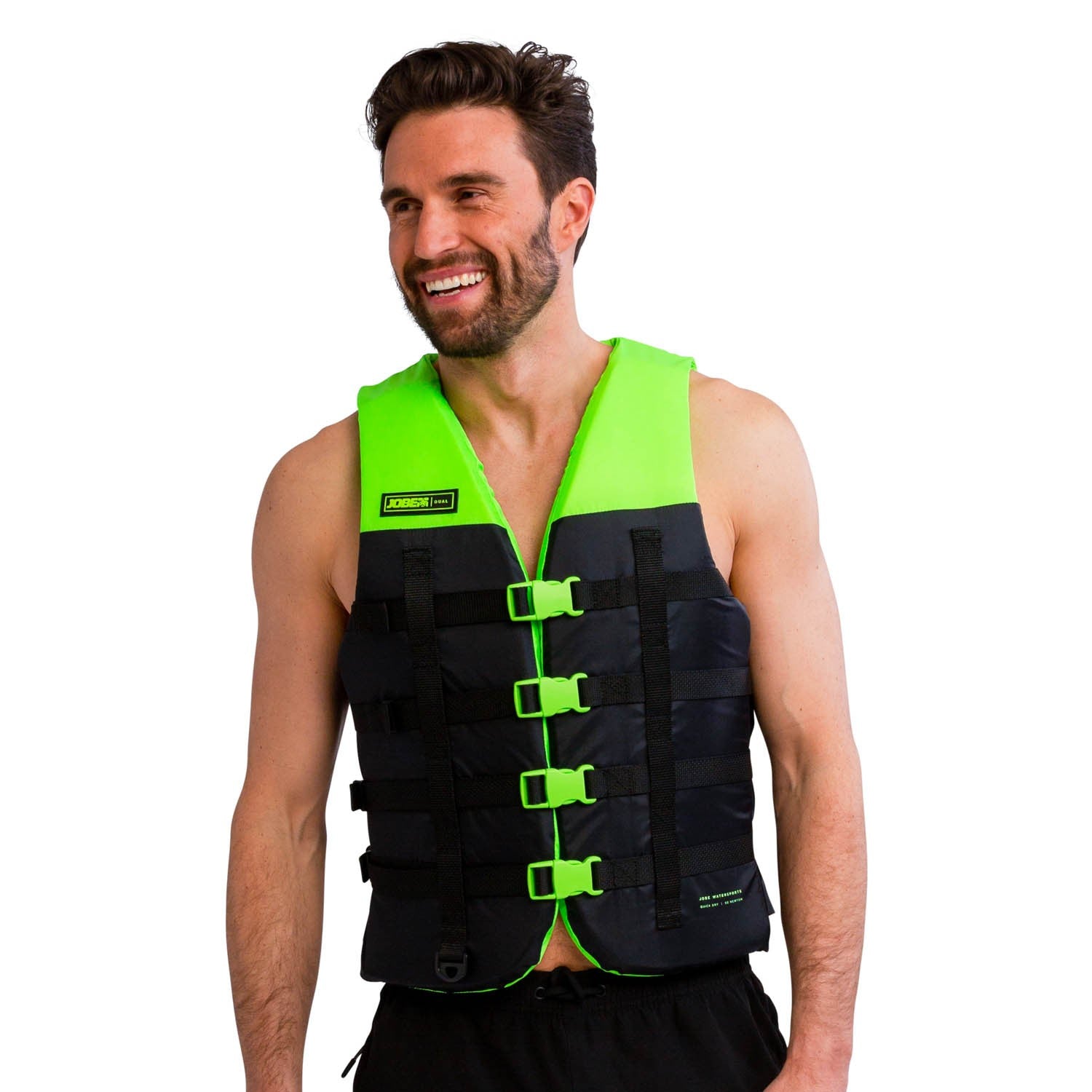 JOBE DUAL LIFE VEST - LIME GREEN