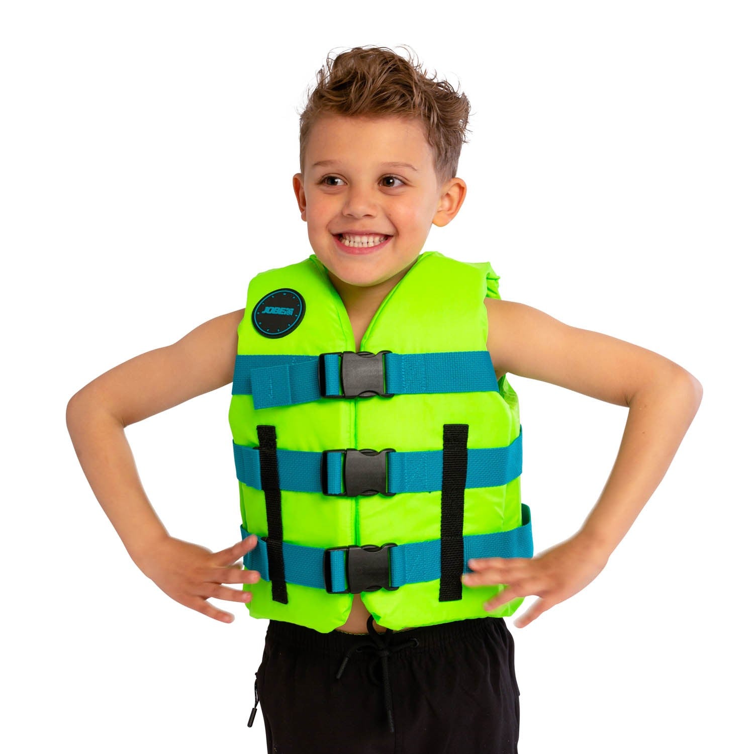 JOBE NYLON LIFE VEST KIDS - LIME GREEN