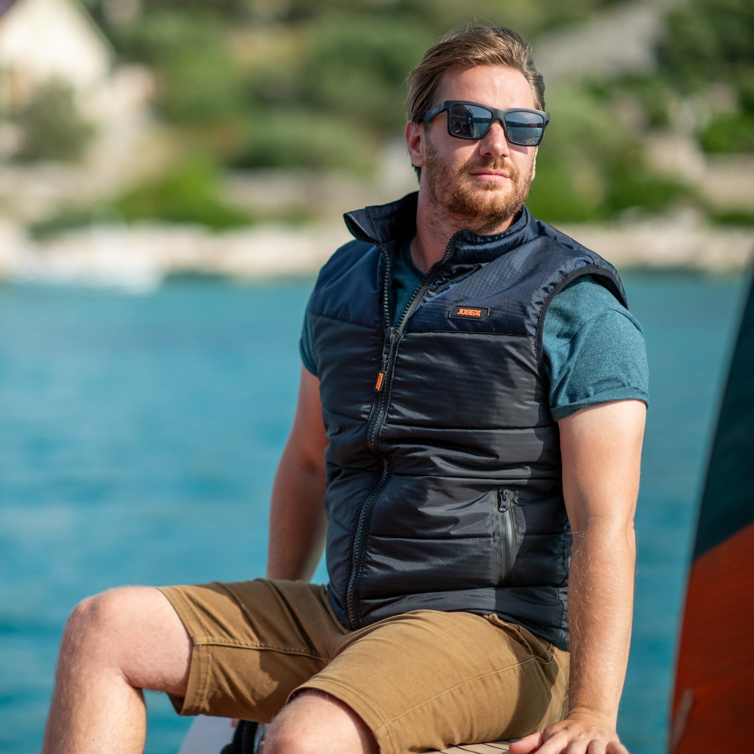 JOBE 50 NEWTON MENS BODYWARMER PFD - MIDNIGHT BLUE