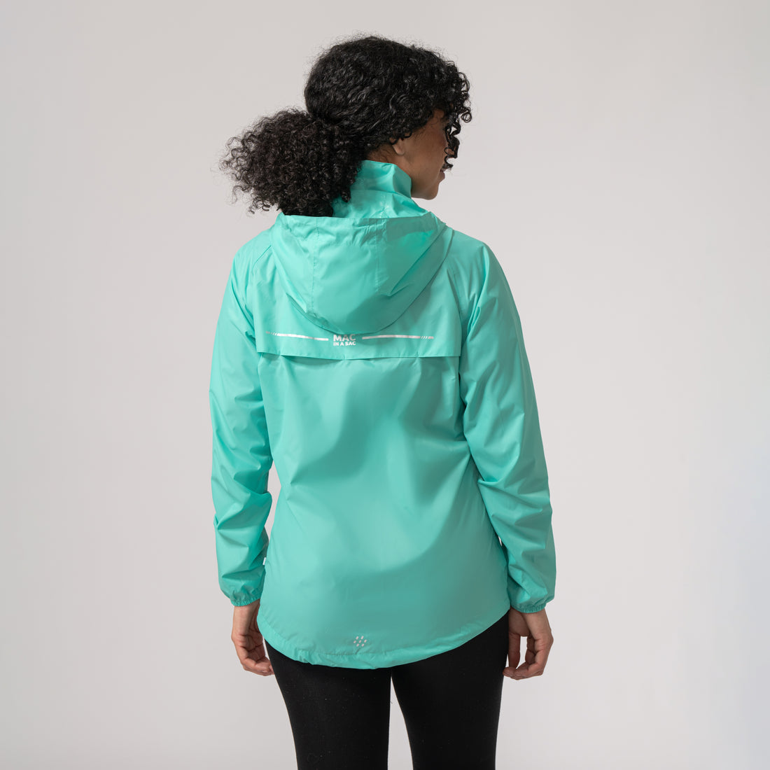 MAC IN A SAC ORIGIN II PACKABLE WATERPROOF JACKET - TIFFANY GREEN