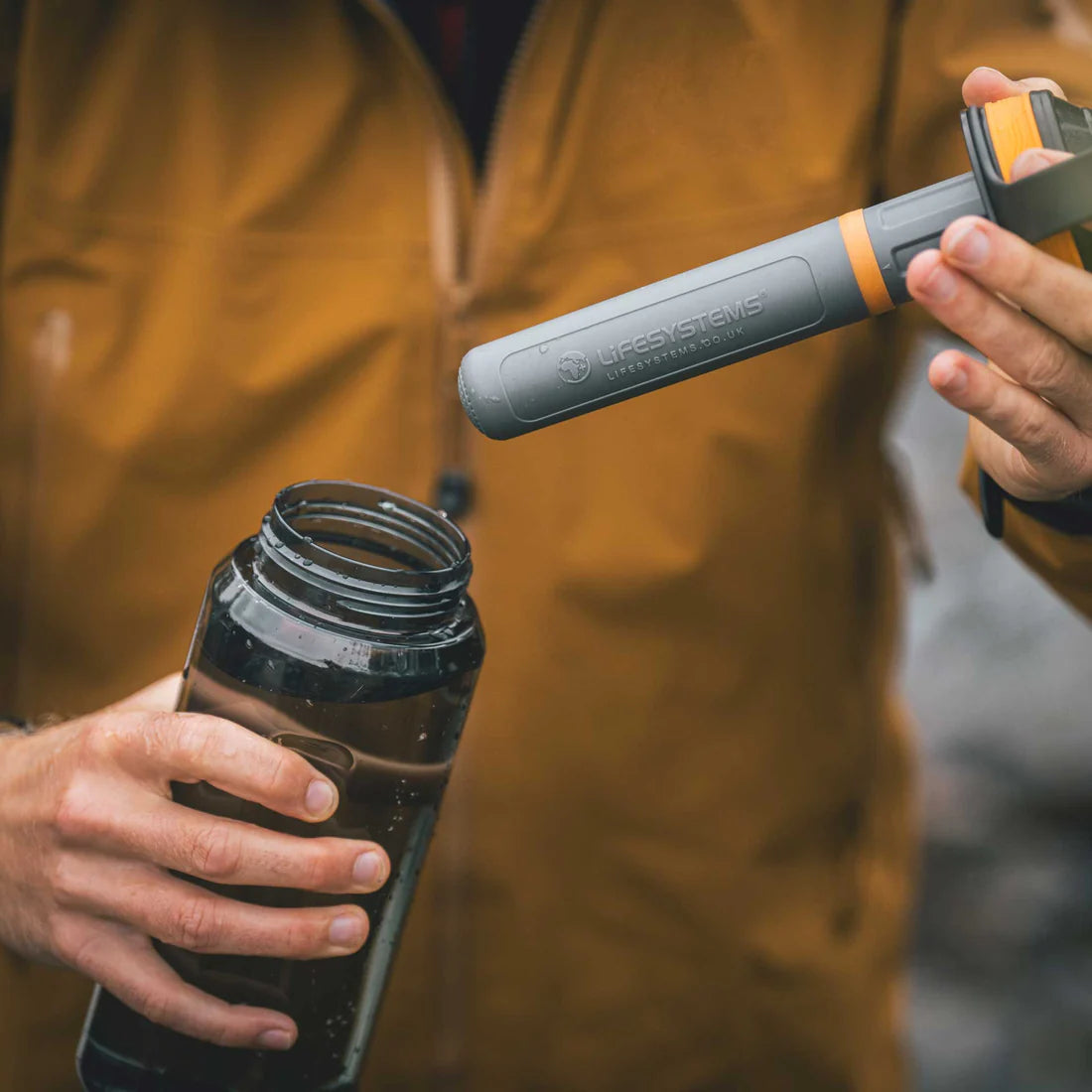 LIFESYSTEMS WATER FILTER PURIFIER BOTTLE