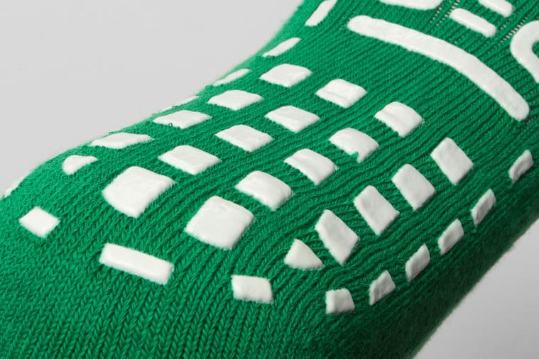 ATAK SHOX GRIP MIDLEG SOCKS - GREEN