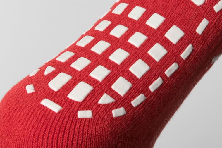 ATAK SHOX GRIP MIDLEG SOCKS - RED