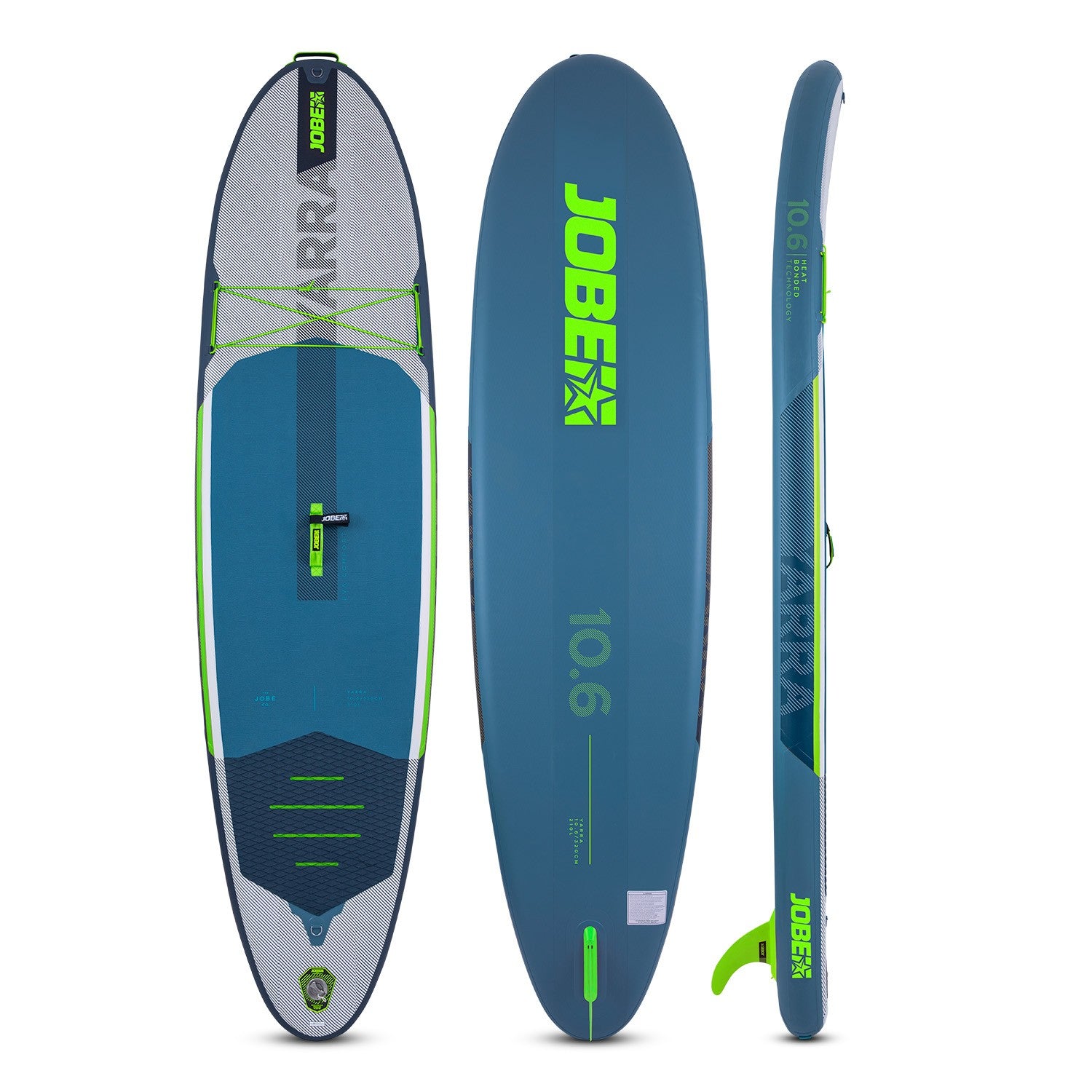 JOBE YARRA 10.6 INFLATABLE PADDLE BOARD PACKAGE - STEEL BLUE