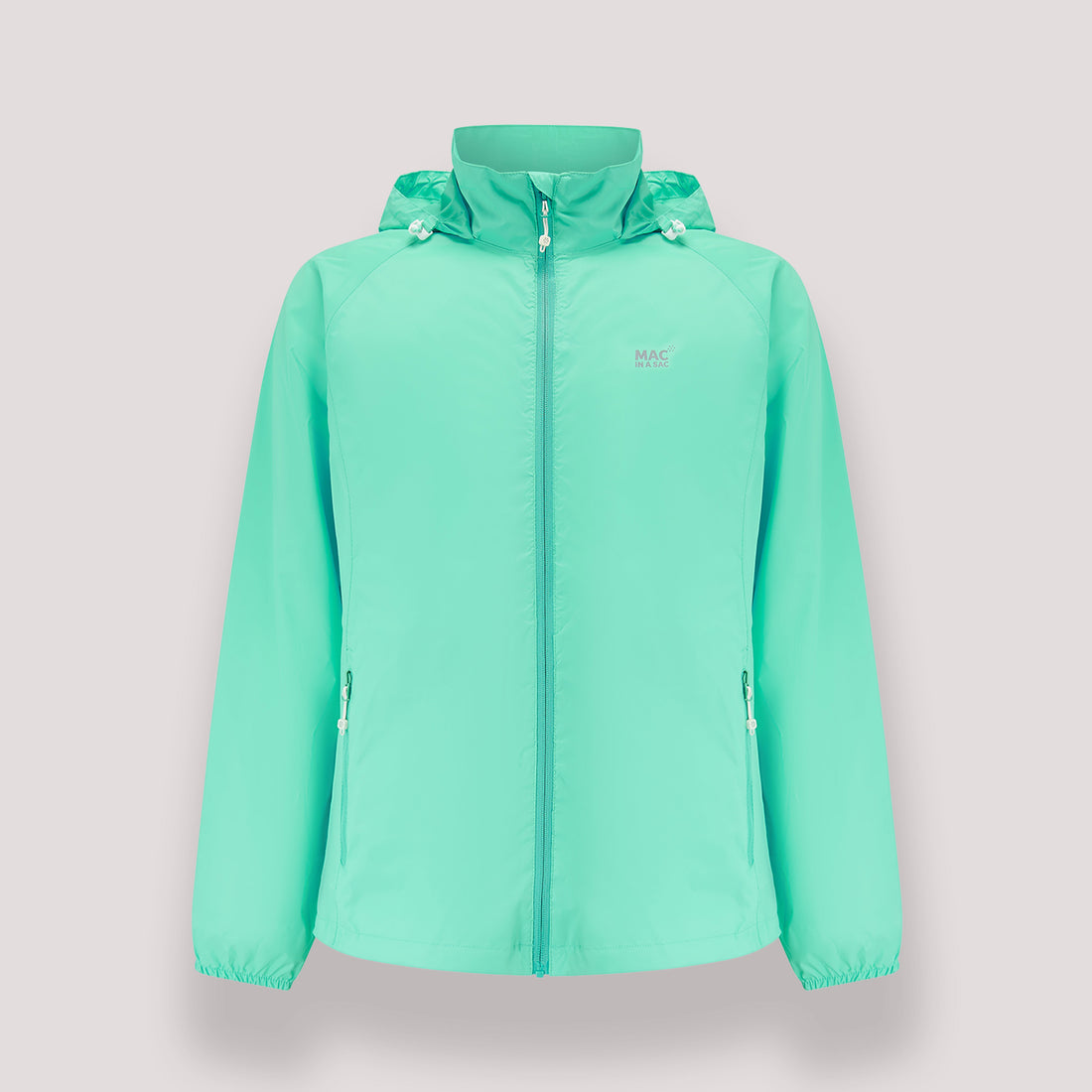 MAC IN A SAC ORIGIN II PACKABLE WATERPROOF JACKET - TIFFANY GREEN