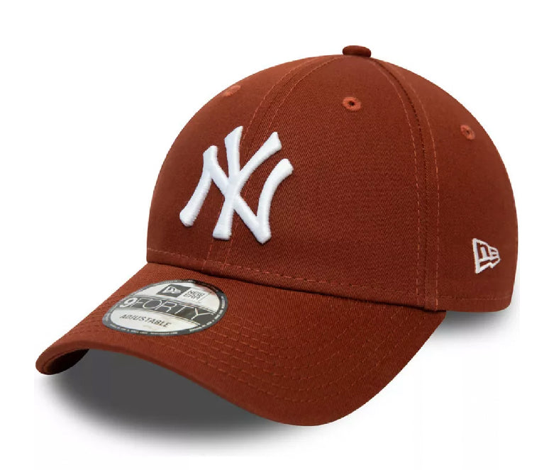 NEW ERA 9FORTY YANKEES CAP - BROWN/WHITE