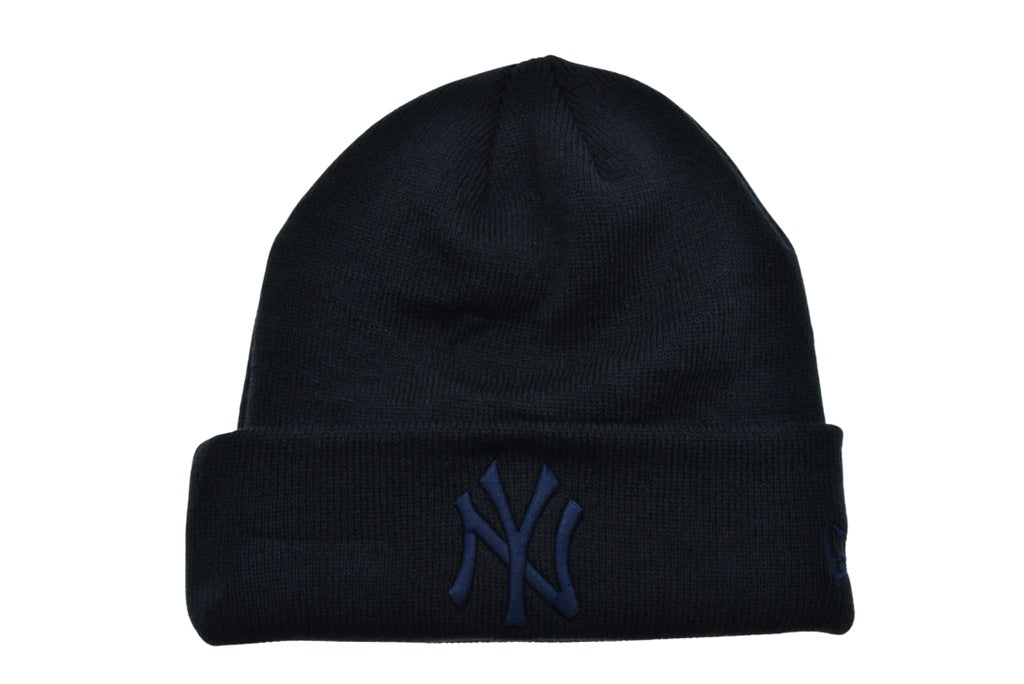 NEW ERA CUFFED YANKEES BEANIE - NAVY