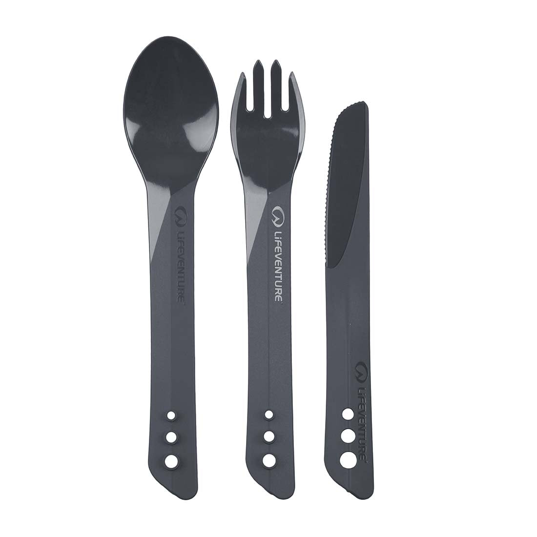 LIFEVENTURE ELLIPSE PLASTIC CAMPING CUTLERY