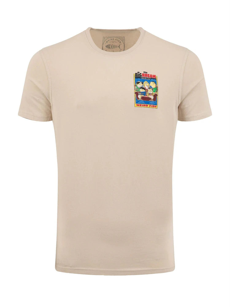 Weird Fish Big Bream Theory Back Print Artist T-Shirt - String