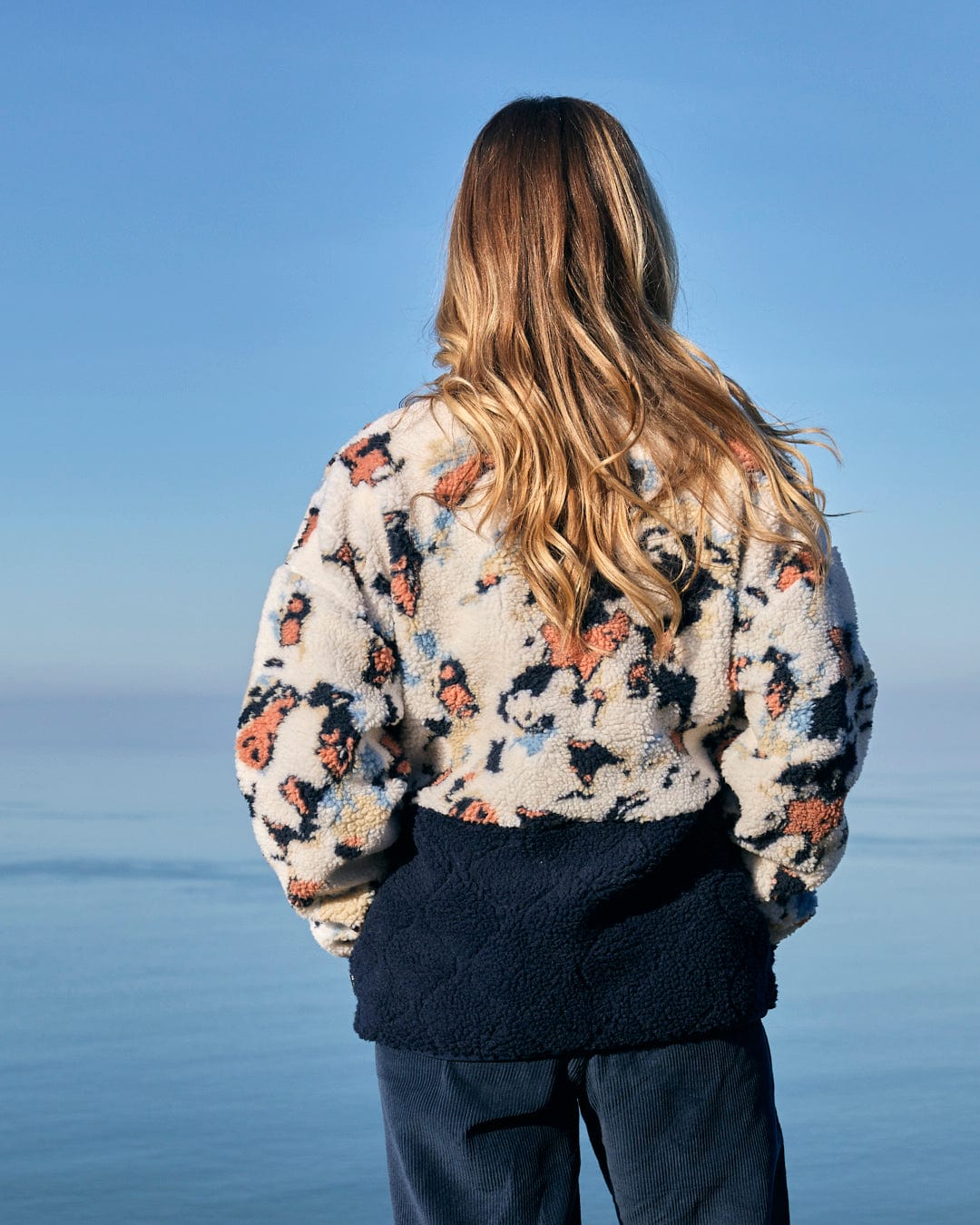 SALTROCK FOLIE WOMENS ZIP FLEECE