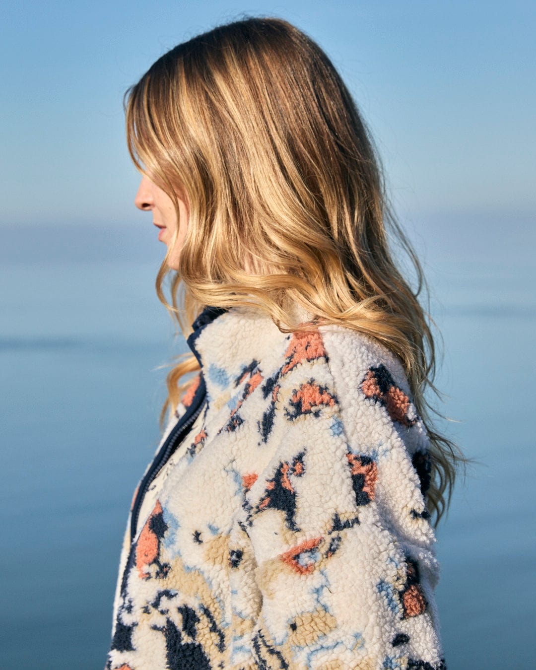 SALTROCK FOLIE WOMENS ZIP FLEECE