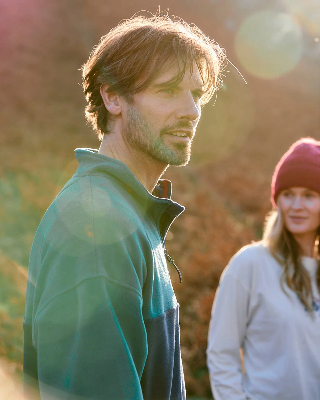 SALTROCK THEO BLOCK MENS 1/4ZIP FLEECE