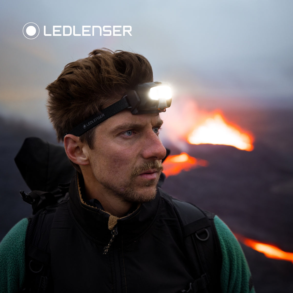 LEDLENSER HF8R CORE RECHARGEABLE HEAD TORCH - 1600lm