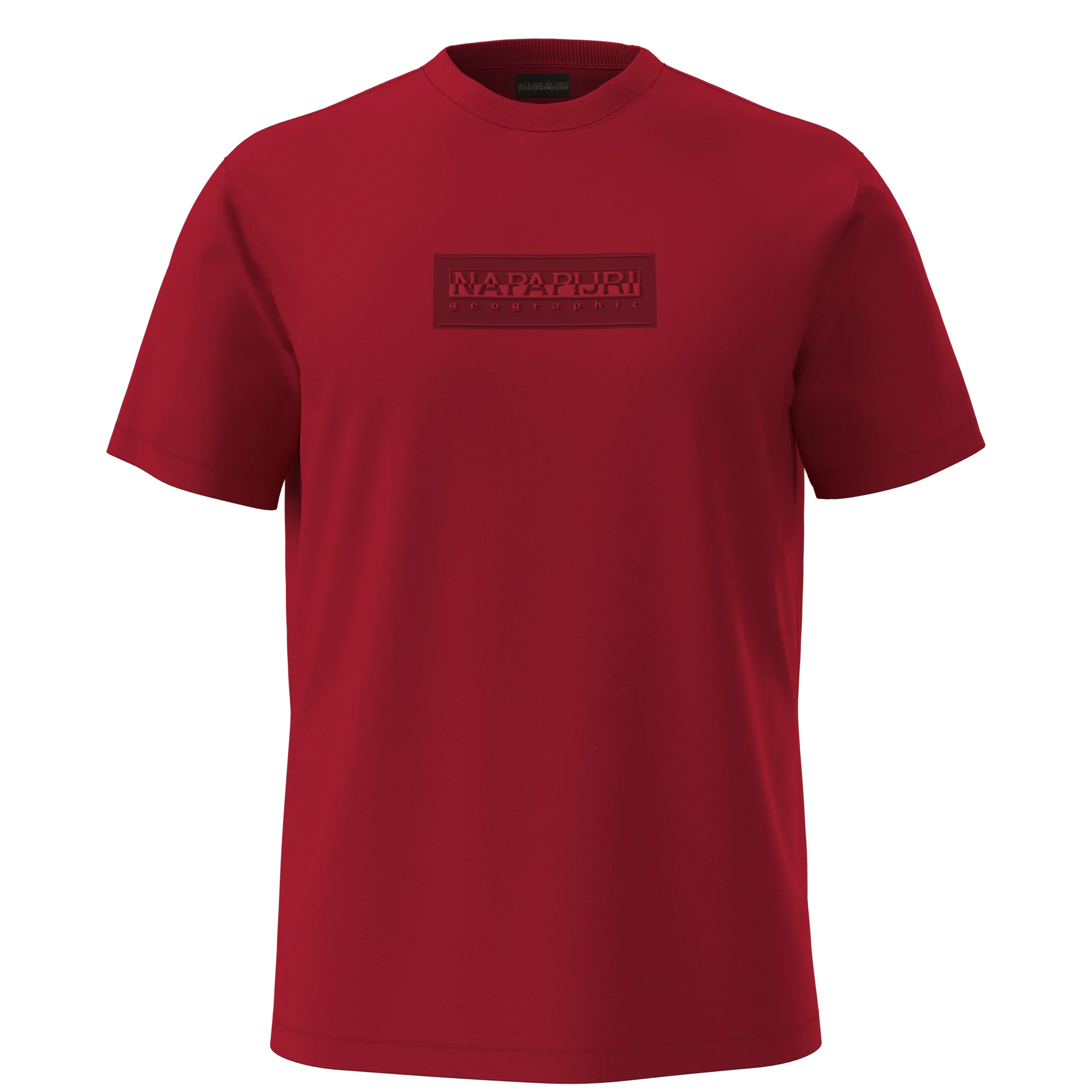 Napapijri S-Box Logo Short Sleeve T-Shirt - Haute Red