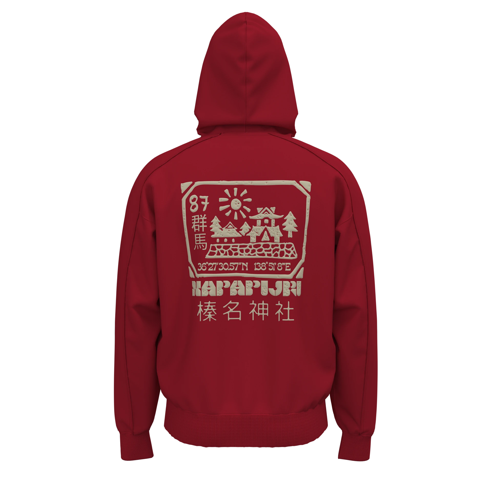 Napapijri B-Teza Hoody - Haute Red