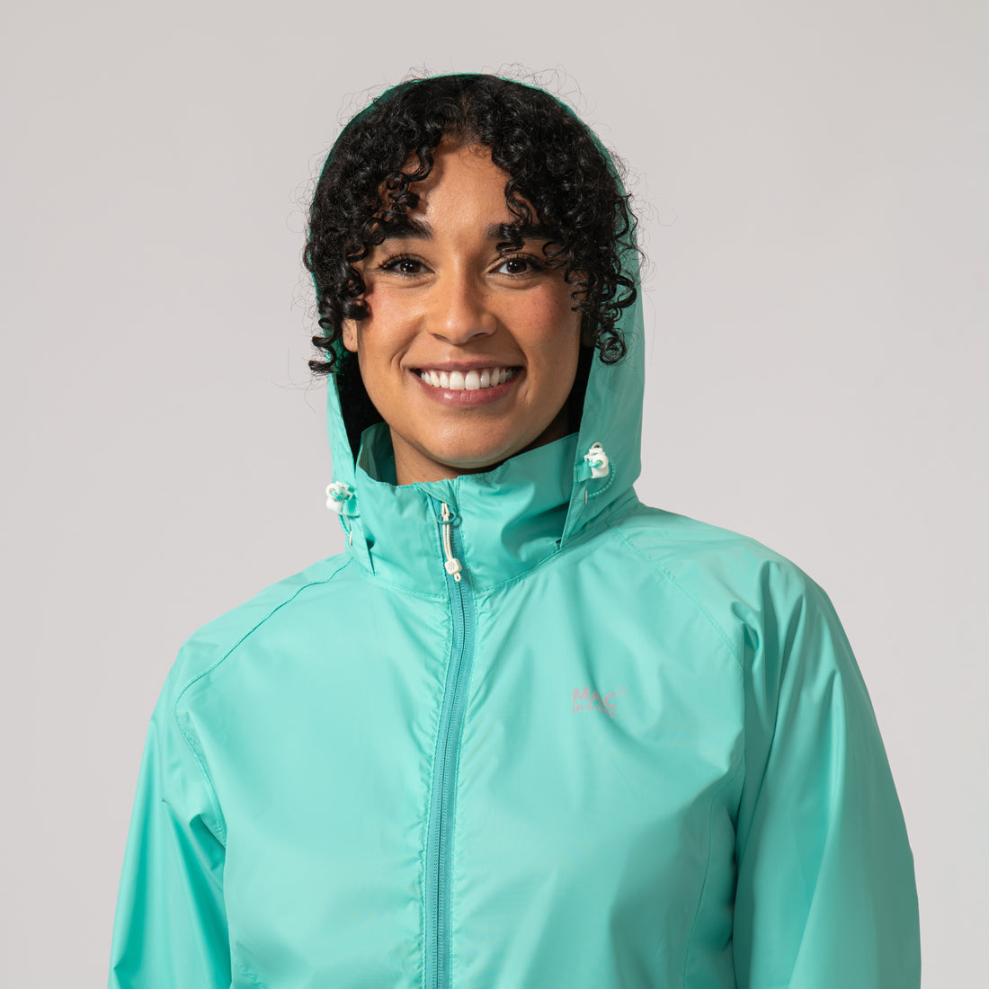 MAC IN A SAC ORIGIN II PACKABLE WATERPROOF JACKET - TIFFANY GREEN