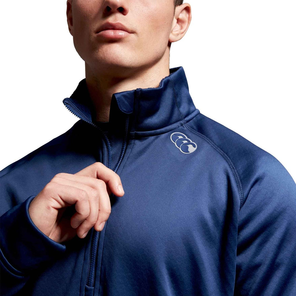 CANTERBURY 1/2 ZIP THERMOREG FLEECE - NAVY