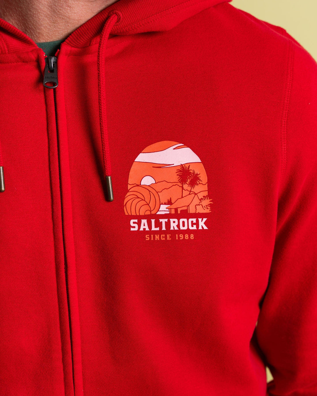 SALTROCK 'ATLANTIC ADVENTURE' MEN'S ZIP HOODIE