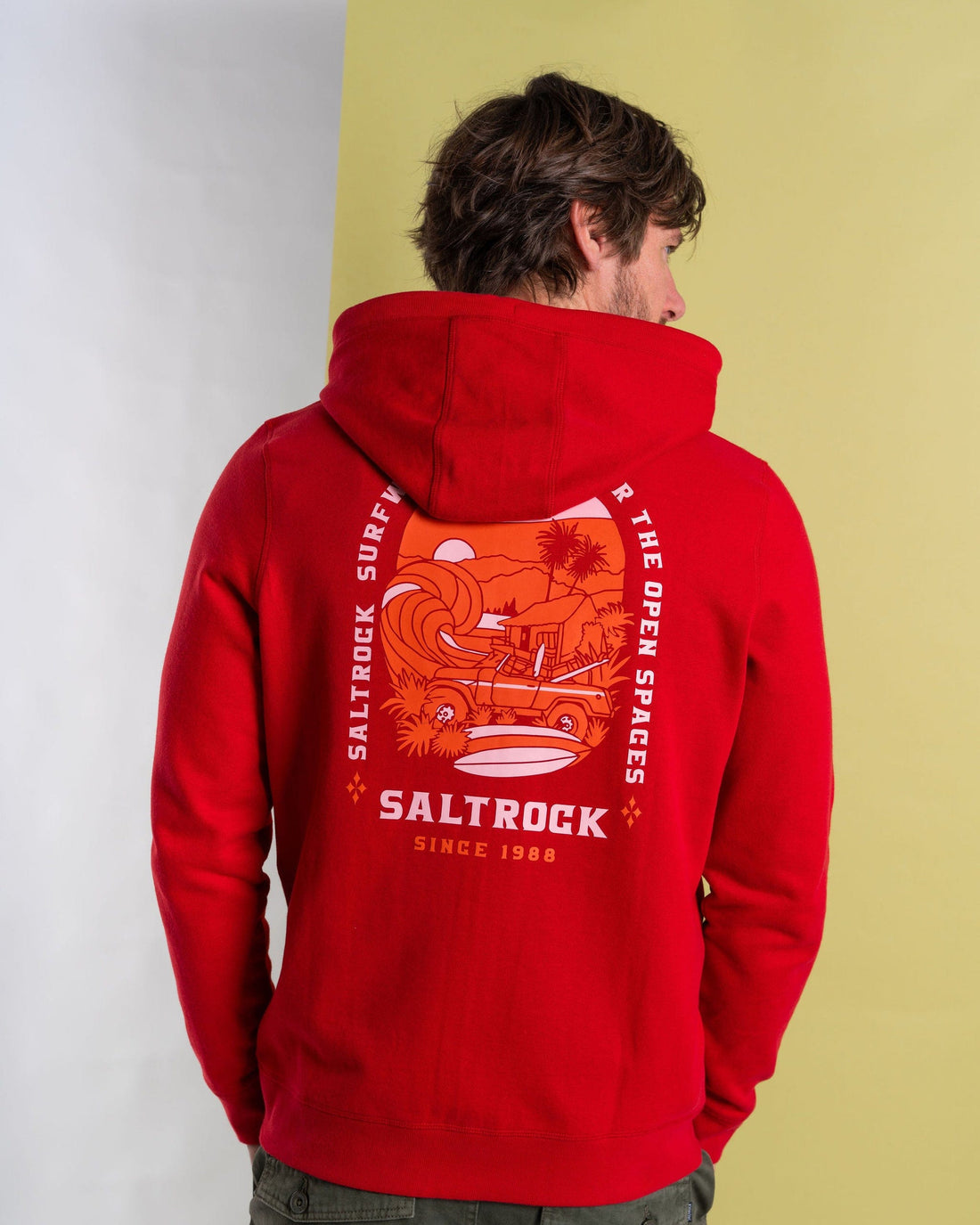 SALTROCK 'ATLANTIC ADVENTURE' MEN'S ZIP HOODIE