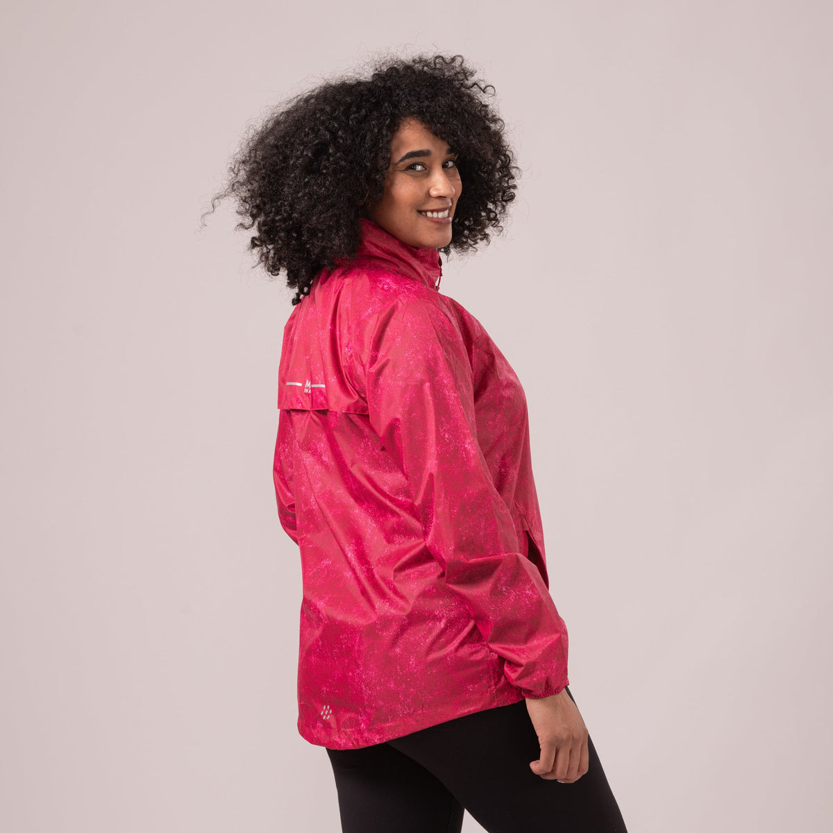 Mac In A Sac Origin II Edition Packable Waterproof Jacket - Pink Etch