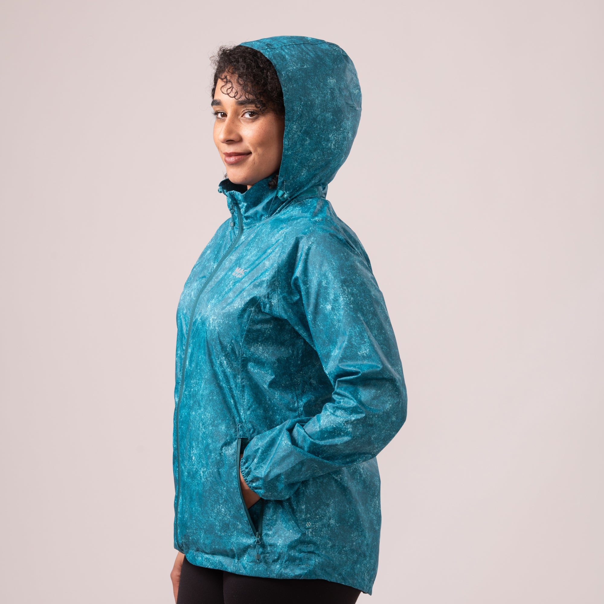 Mac In A Sac Origin II Edition Packable Waterproof Jacket - Teal Etch