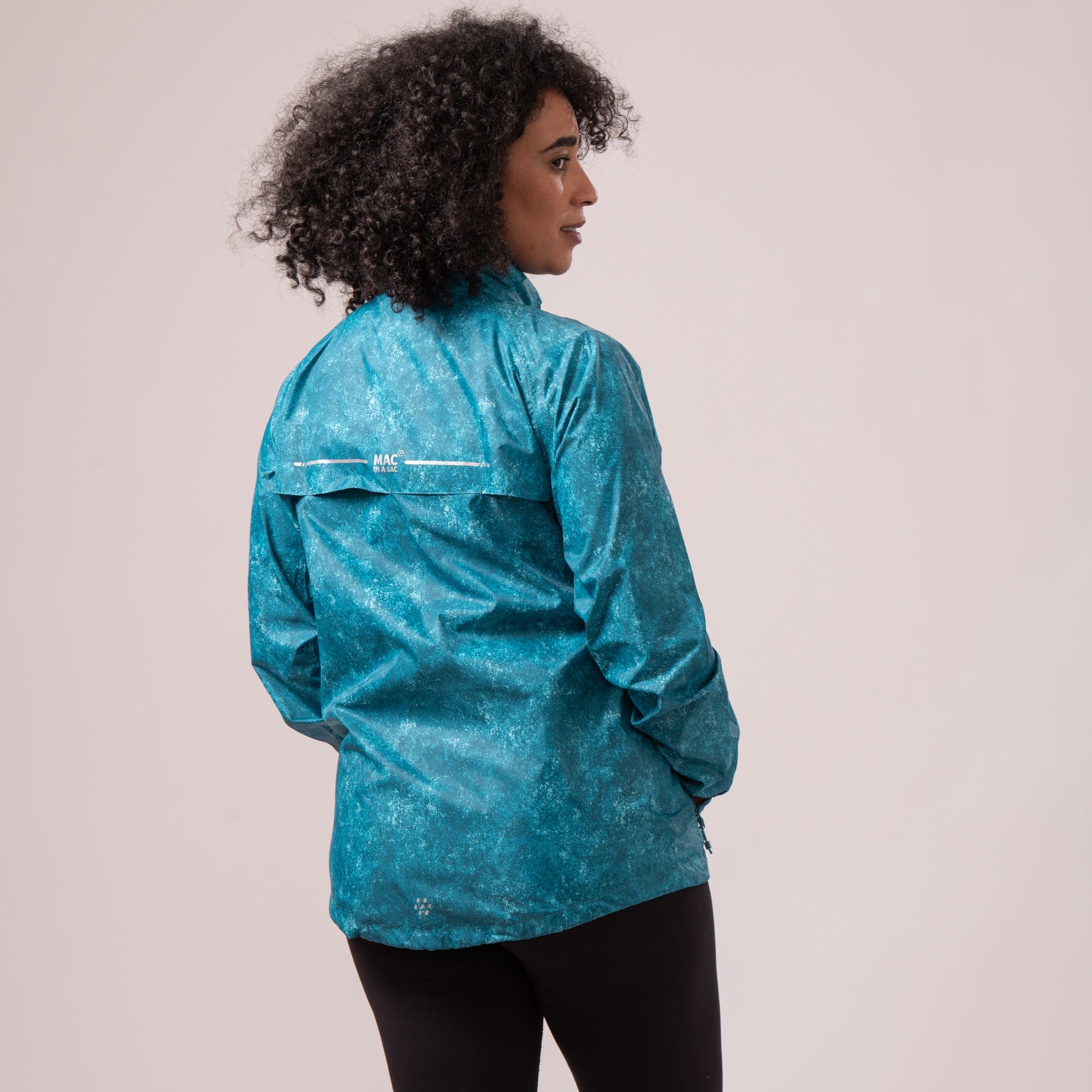 Mac In A Sac Origin II Edition Packable Waterproof Jacket - Teal Etch