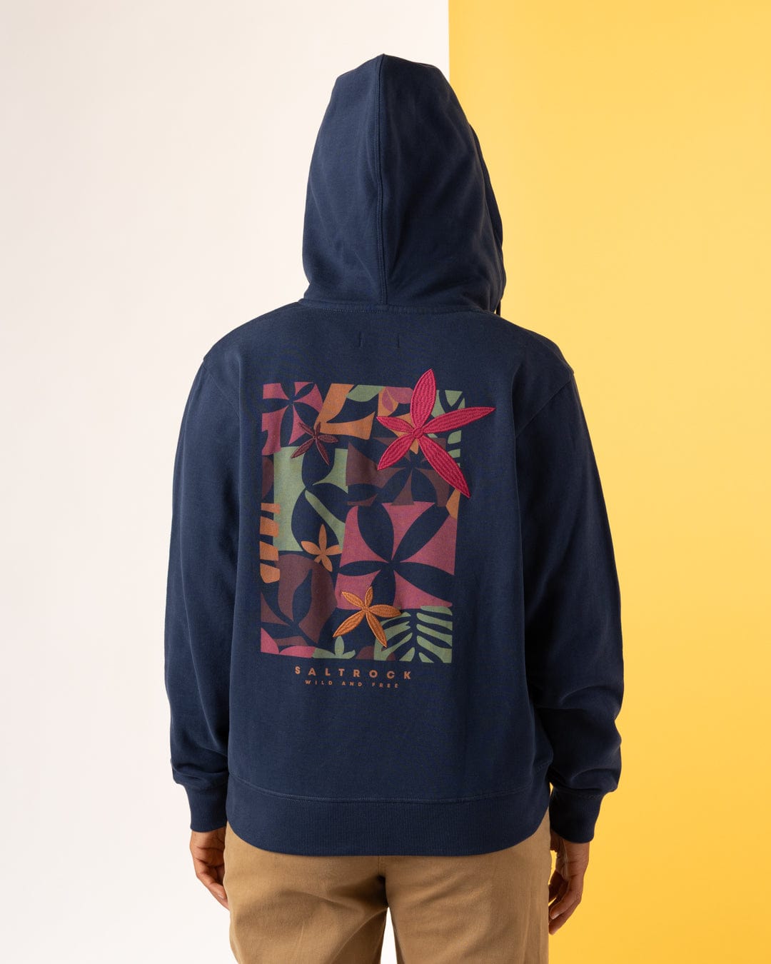 SALTROCK BALANCE WILD WOMENS ZIP HOODIE