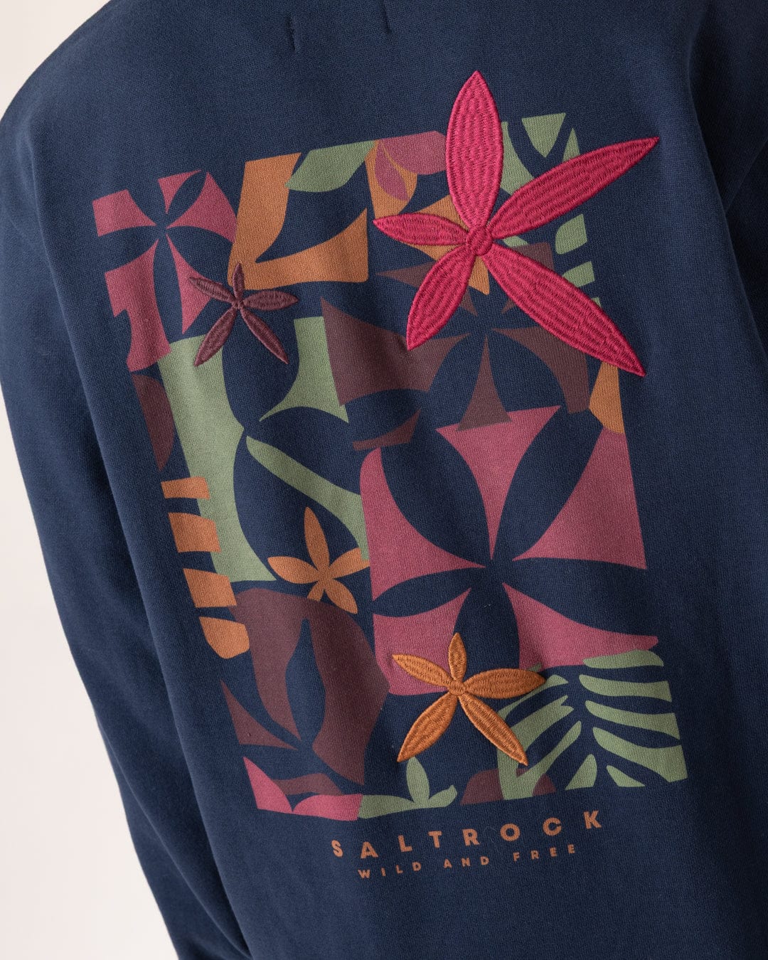 SALTROCK BALANCE WILD WOMENS ZIP HOODIE