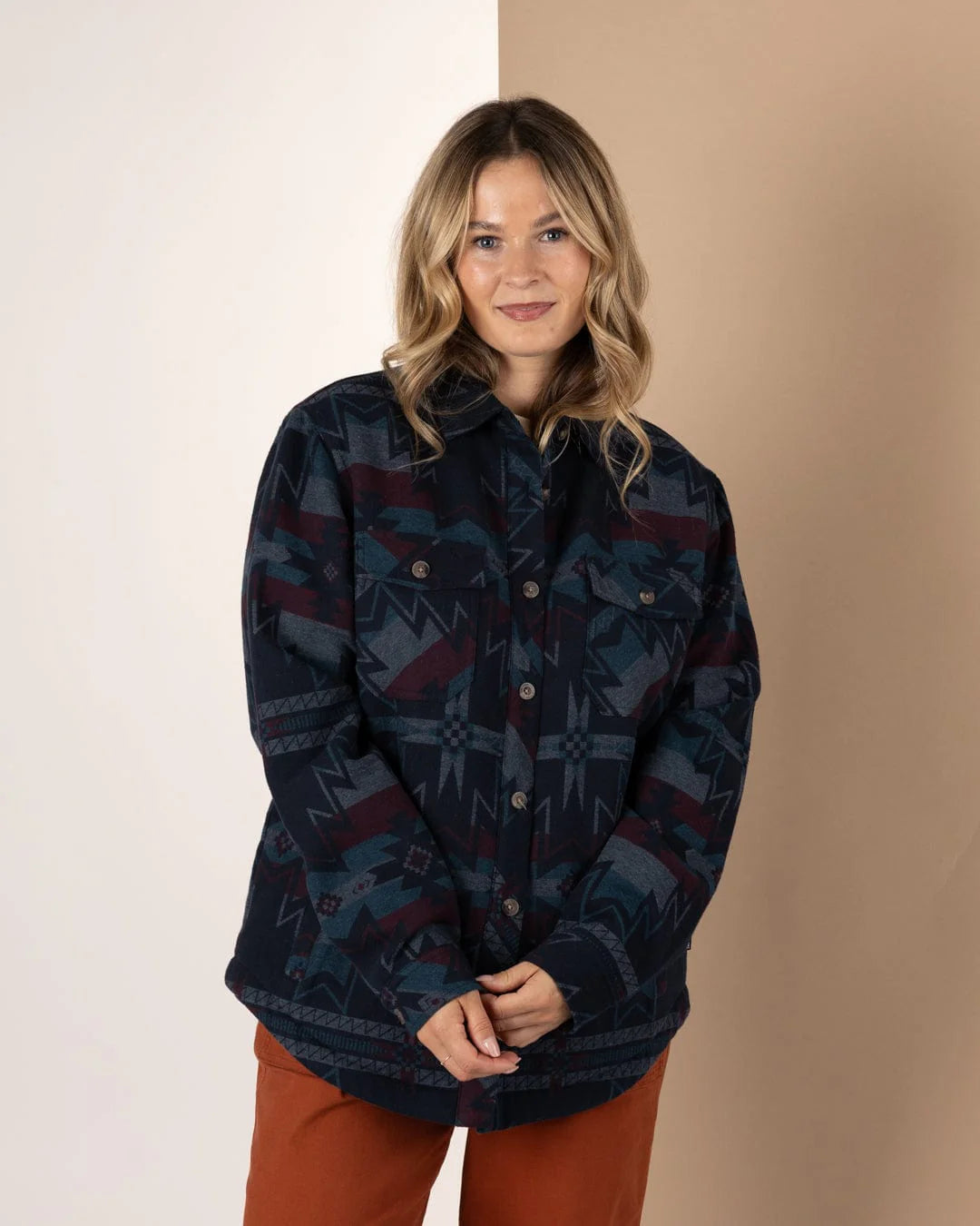 SALTROCK STELLA AZTEC WOMENS SHACKET