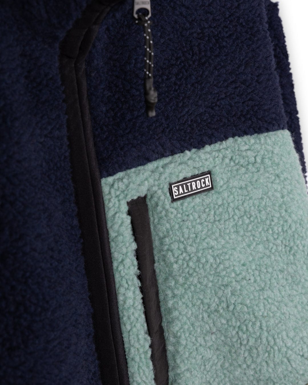 SALTROCK WYE MENS BORG ZIP FLEECE