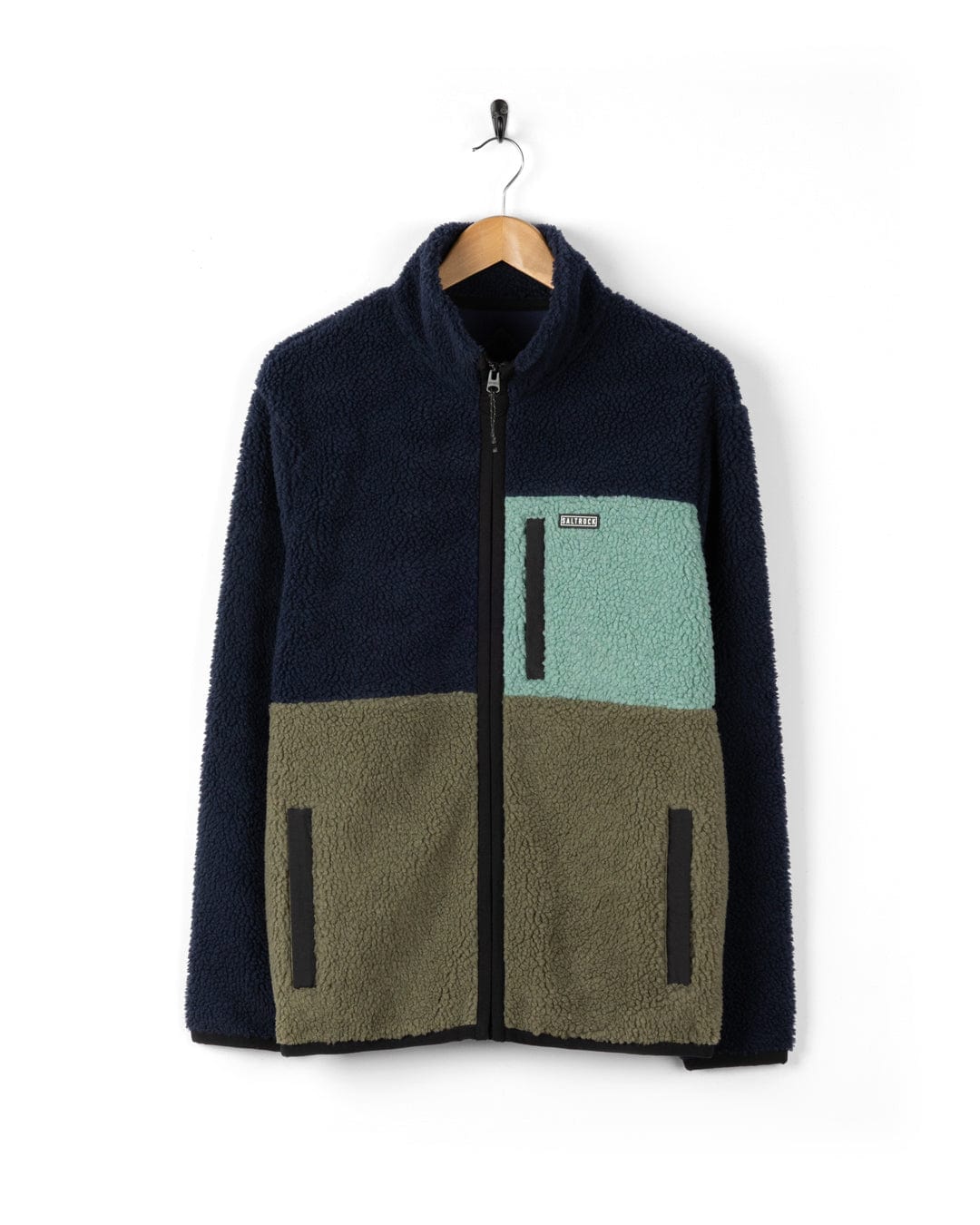 SALTROCK WYE MENS BORG ZIP FLEECE