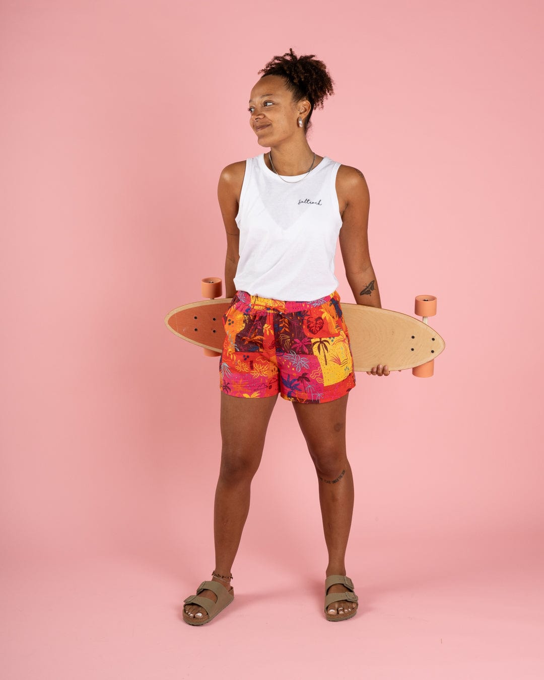 SALTROCK 'PALM BLOCK' WOMENS SHORTS