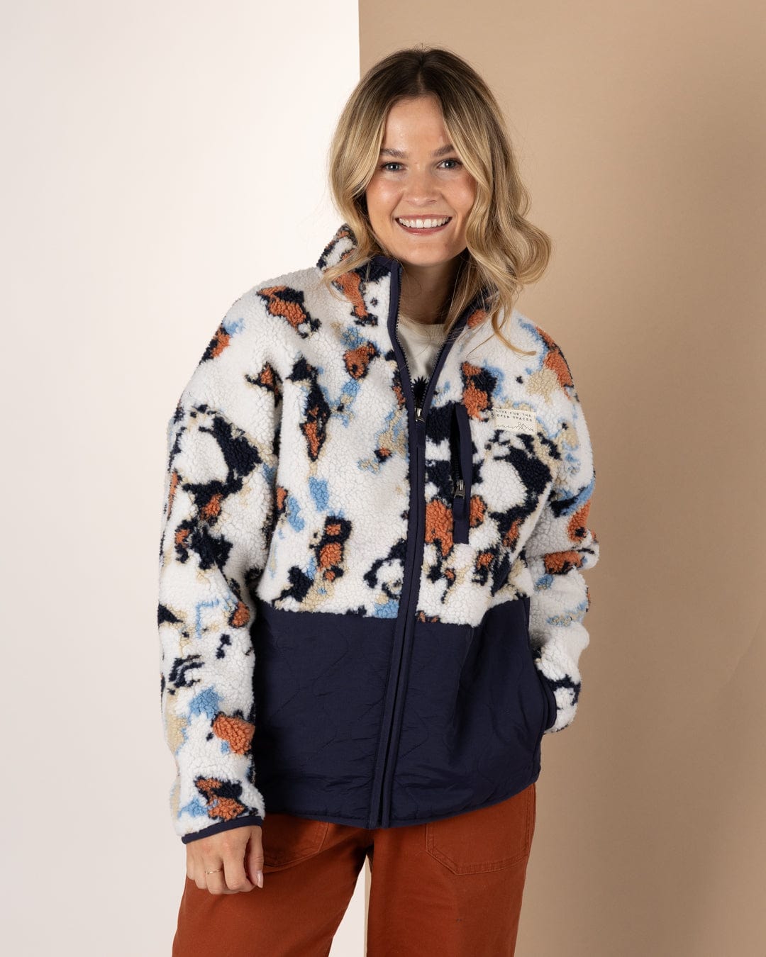 SALTROCK FOLIE WOMENS ZIP FLEECE