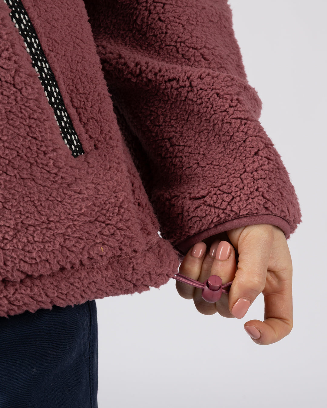 Saltrock Lya Womens Fleece in Dark Pink