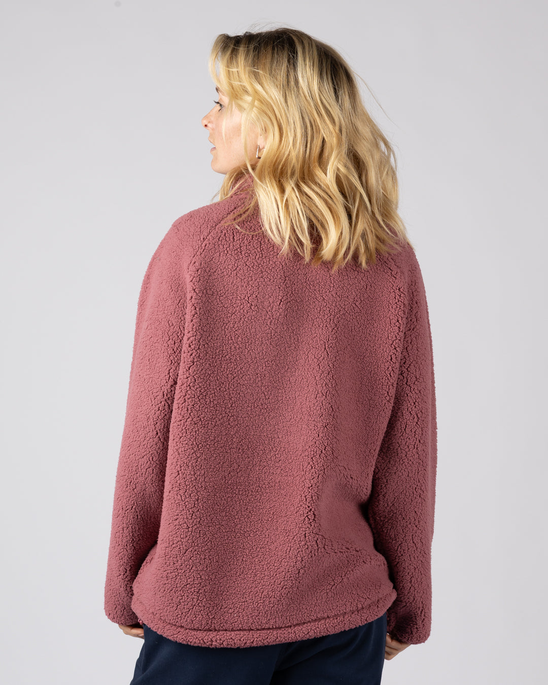 Saltrock Lya Womens Fleece in Dark Pink