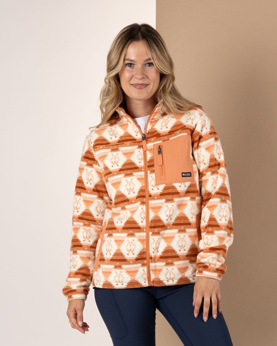 SALTROCK PORTIS WOMENS MICROFIBRE ZIP FLEECE