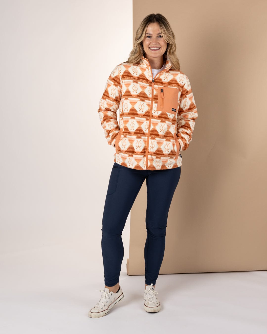 SALTROCK PORTIS WOMENS MICROFIBRE ZIP FLEECE