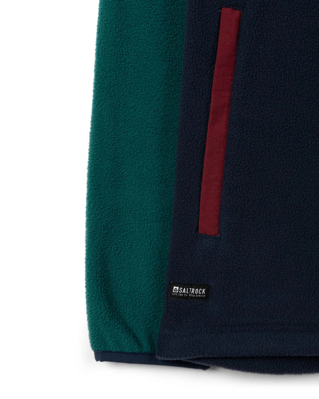 SALTROCK THEO BLOCK MENS 1/4ZIP FLEECE