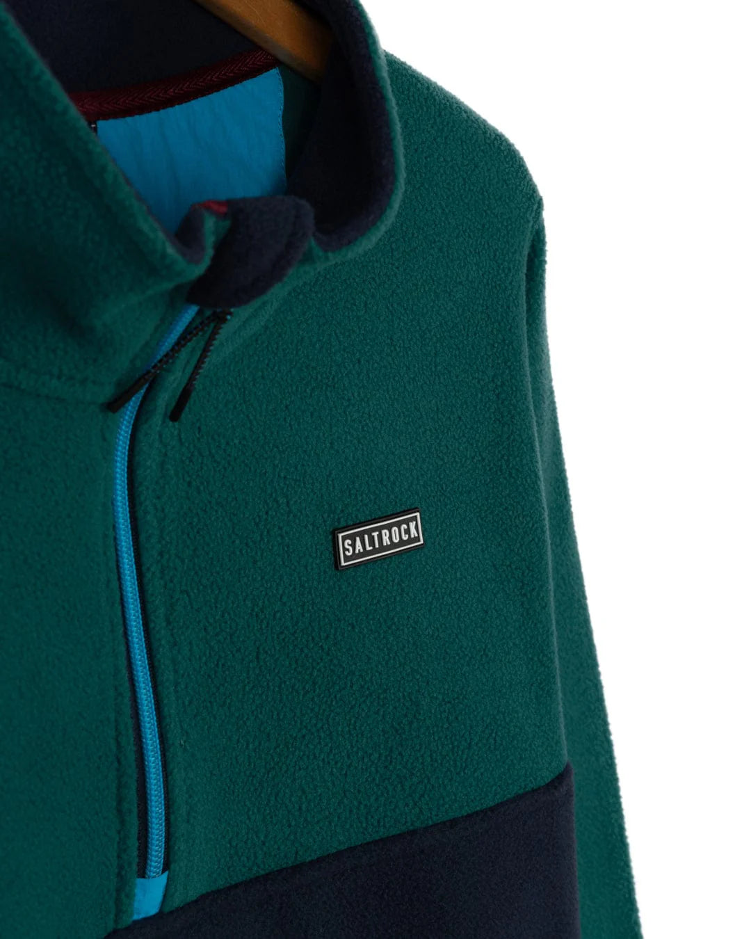 SALTROCK THEO BLOCK MENS 1/4ZIP FLEECE