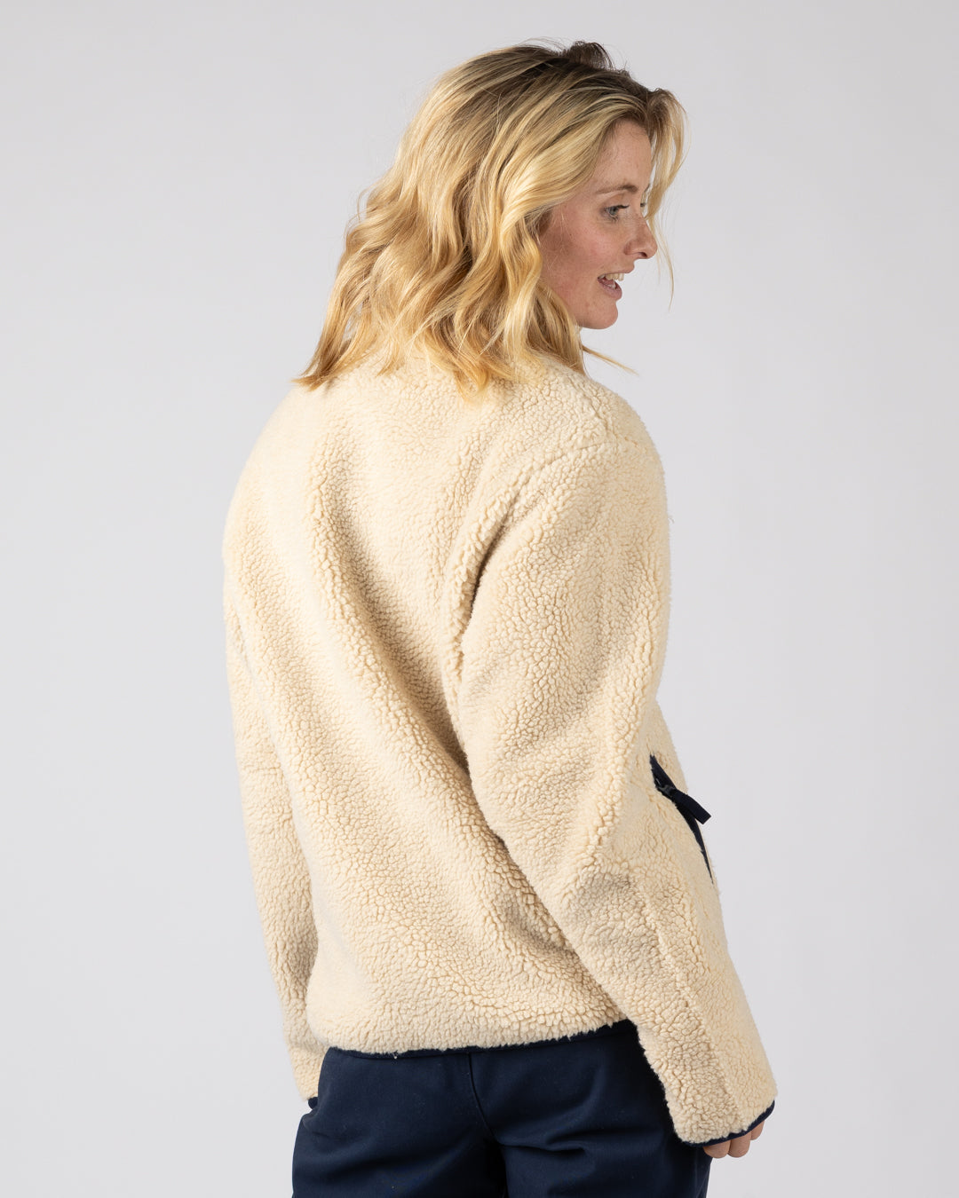 Saltrock Wrenna Womens Zip Through Fleece in Cream