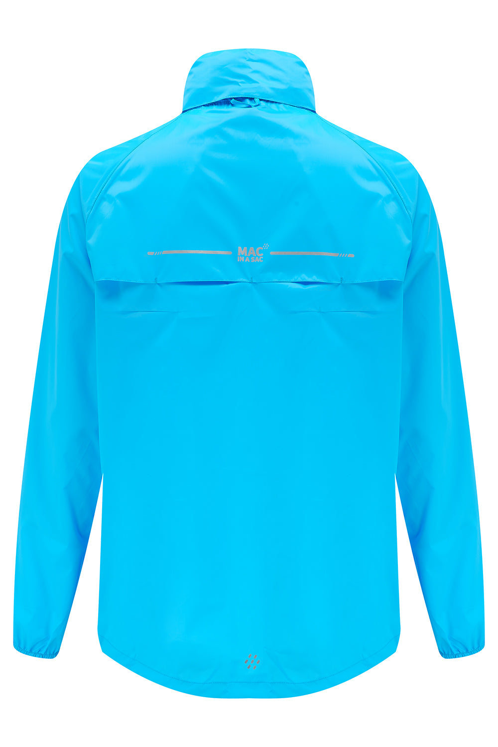 MAC IN A SAC ORIGIN II PACKABLE WATERPROOF JACKET - NEON BLUE