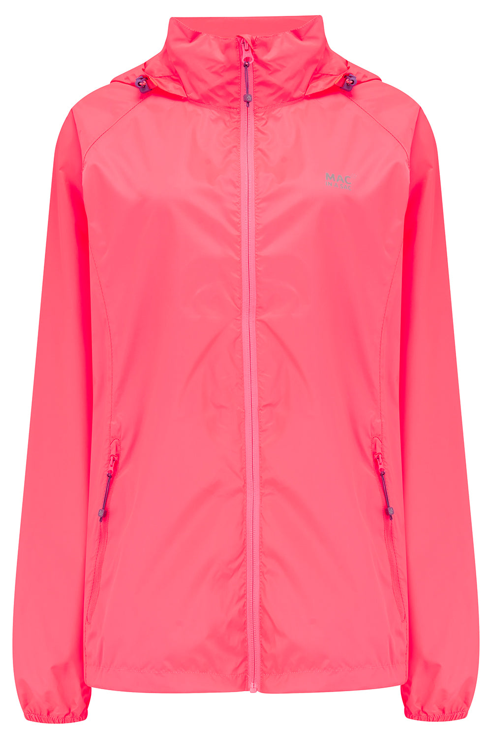 MAC IN A SAC ORIGIN II PACKABLE WATERPROOF JACKET - NEON WATERMELON
